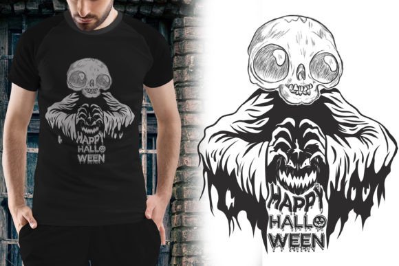 Halloween Graphics for T-Shirt Designs