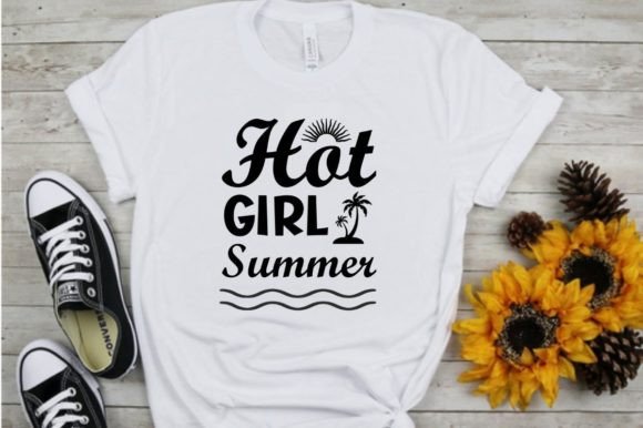 Hot Girl Summer Graphics for T-Shirt Designs