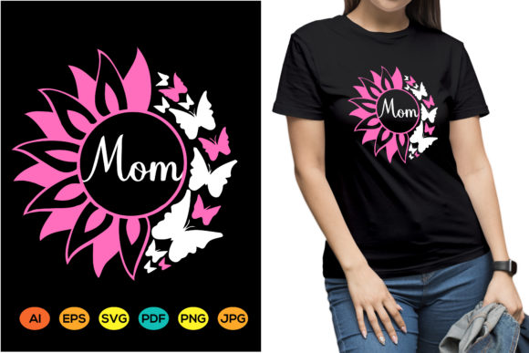 Mother’s Day T-Shirt Design Mom Graphic Review