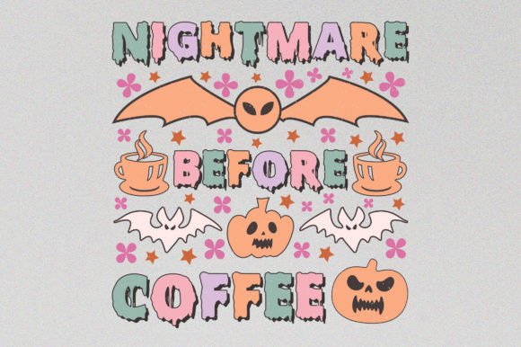 Nightmare Halloween Graphics for T-Shirt Designs