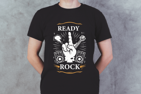 Ready Rock SVG: Bold Graphics for T-Shirt Designs