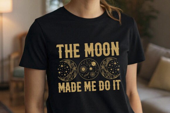 Reviewing the Celestial Moon and Sun Graphic SVG