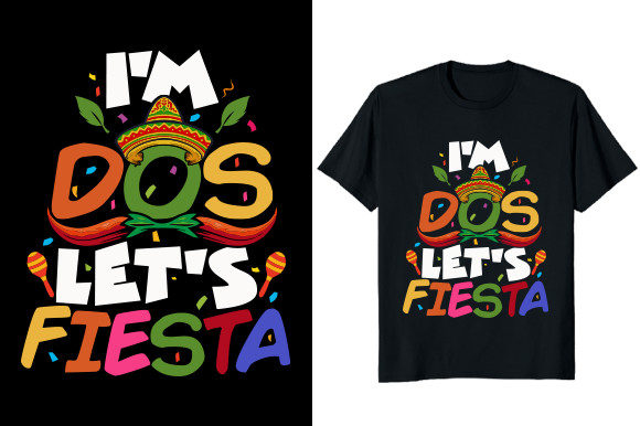 Reviewing the I'm Dos Let's Fiesta Tee Design