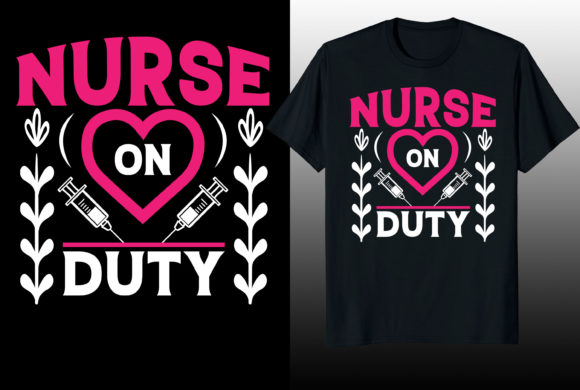 Reviewing the Nurse on Duty T-Shirt Graphic Design