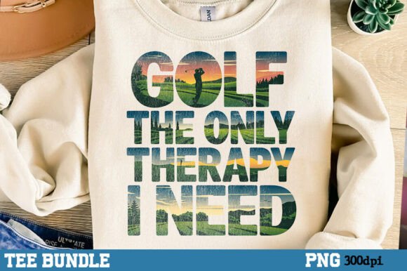 Trendy Golf Lover Graphics for T-Shirt Designs