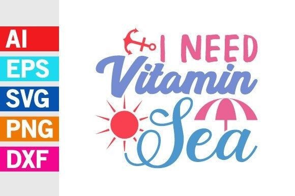 Vitamin Sea Graphics for T-Shirt Designs